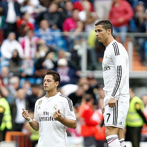 Chicharito Instagram post Ronaldo meme (photo 2 of 2)