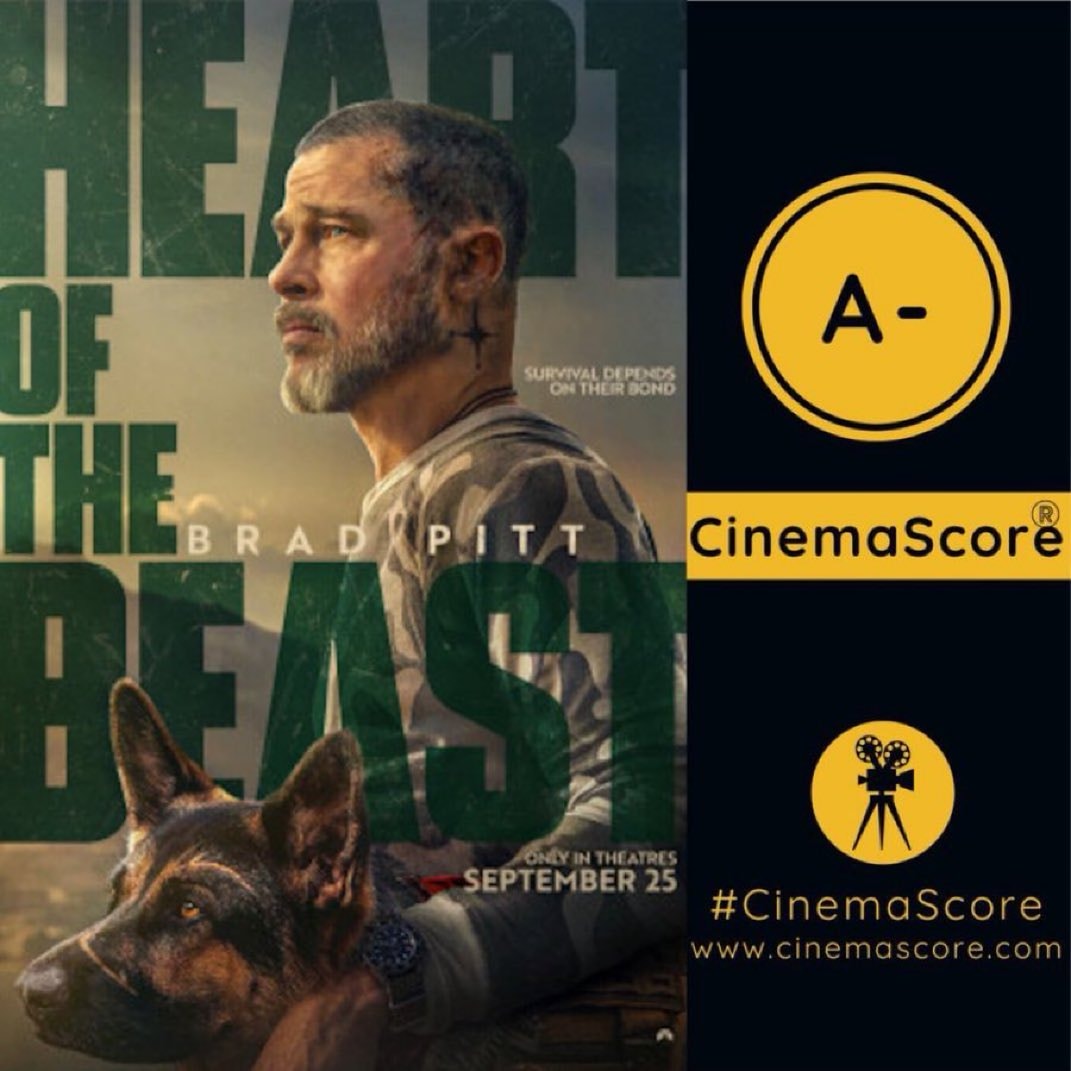 Heart of the Beast Brad Pitt poster