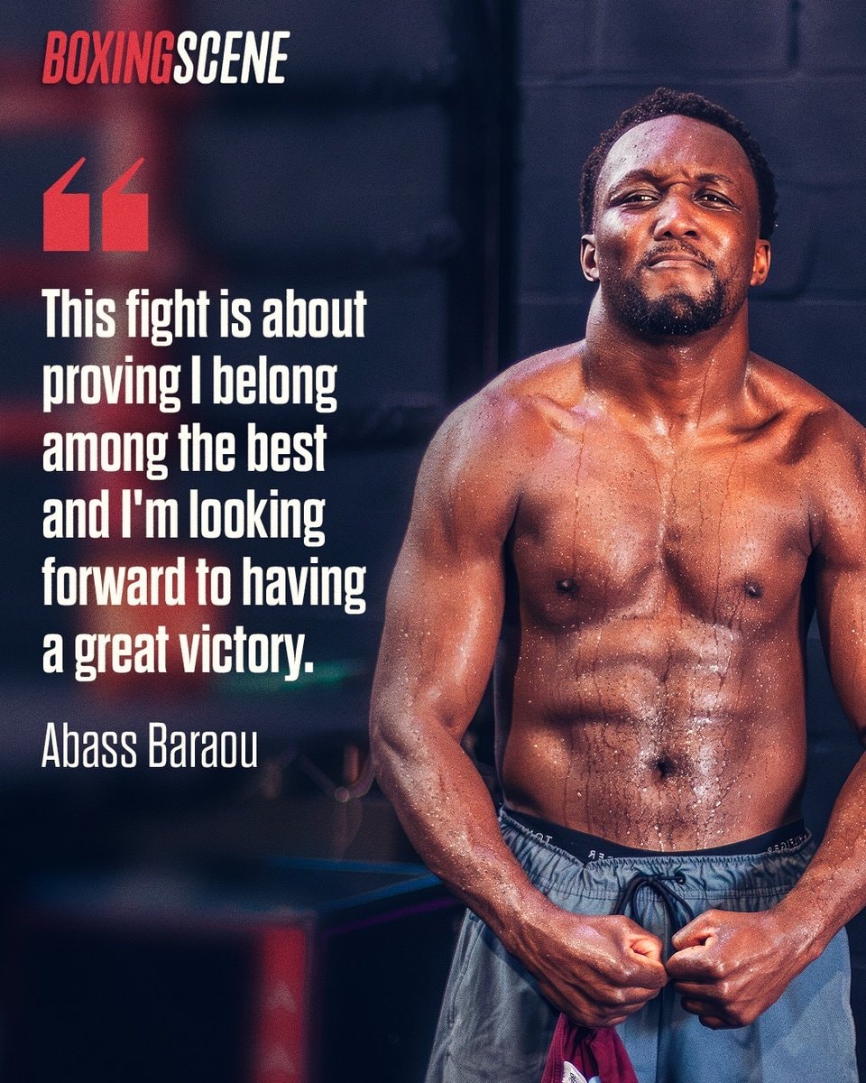 Abass Baraou world title fight