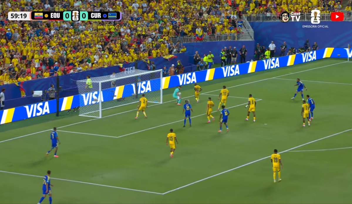 Ecuador vs Curaçao World Cup qualifier