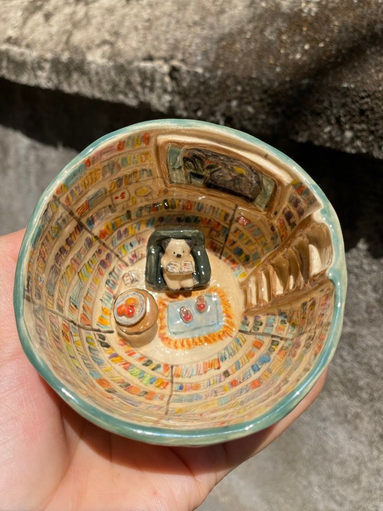 Polar Bear Bookshelf Bowl (photo 2 of 2)