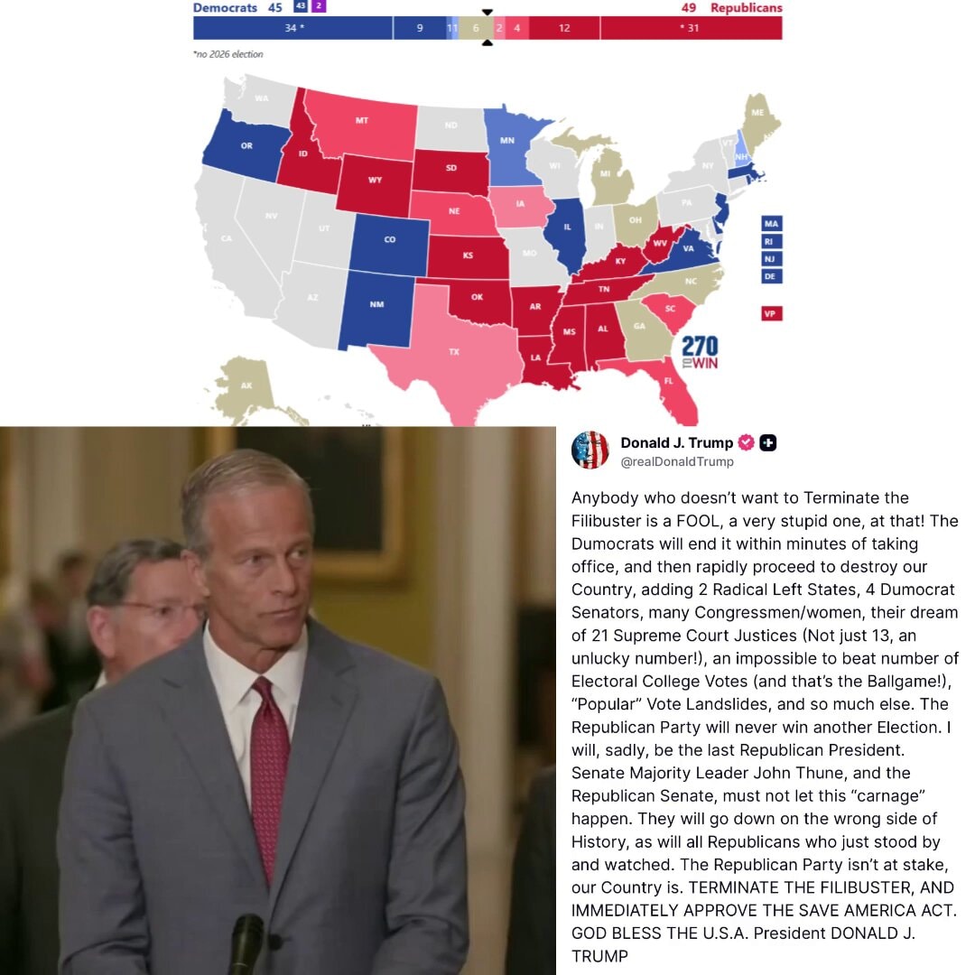 John Thune Senate super PAC $238 million