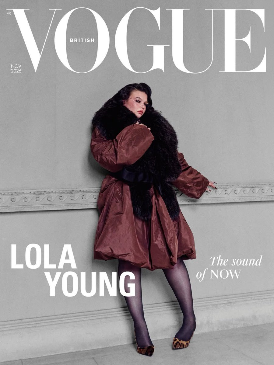 Lola Young British Vogue cover Lola Young British Vogue cover