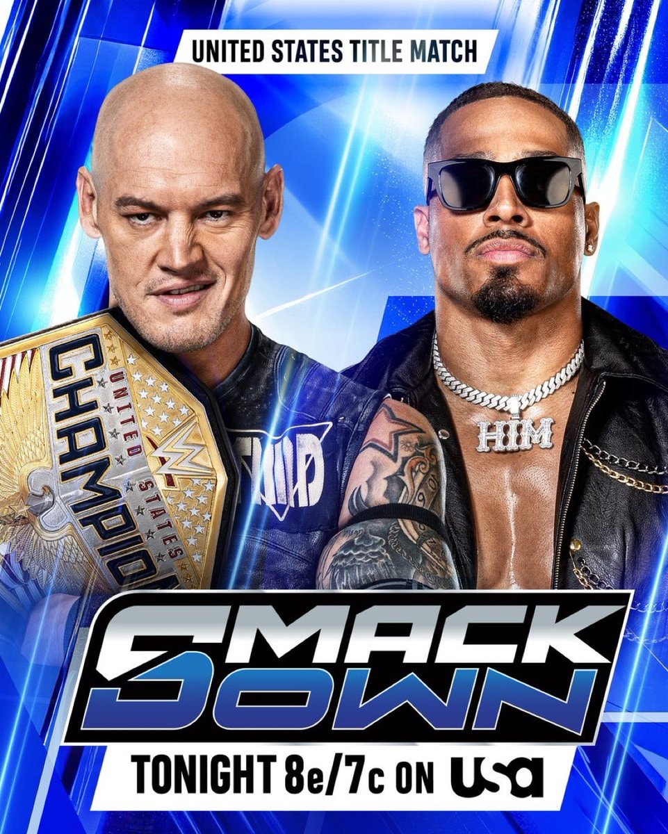 United States Title Match SmackDown tonight (photo 1 of 2)
