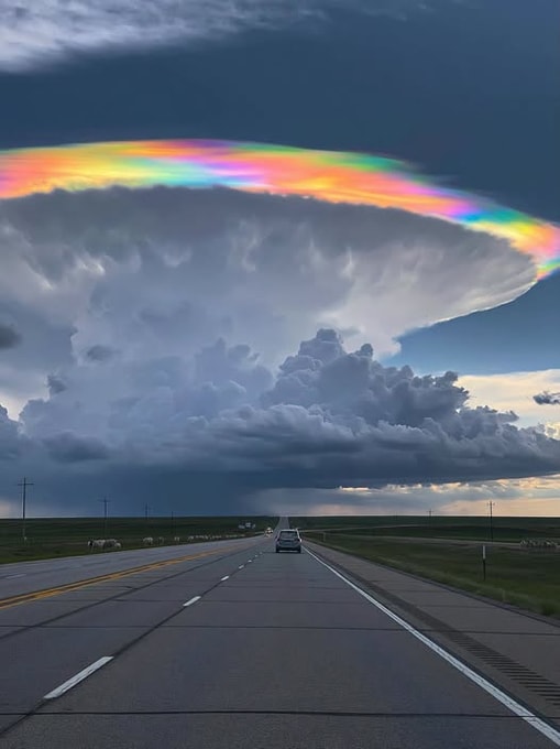 Nebraska Great Plains sky display