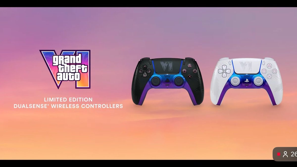 GTA VI DualSense Controllers