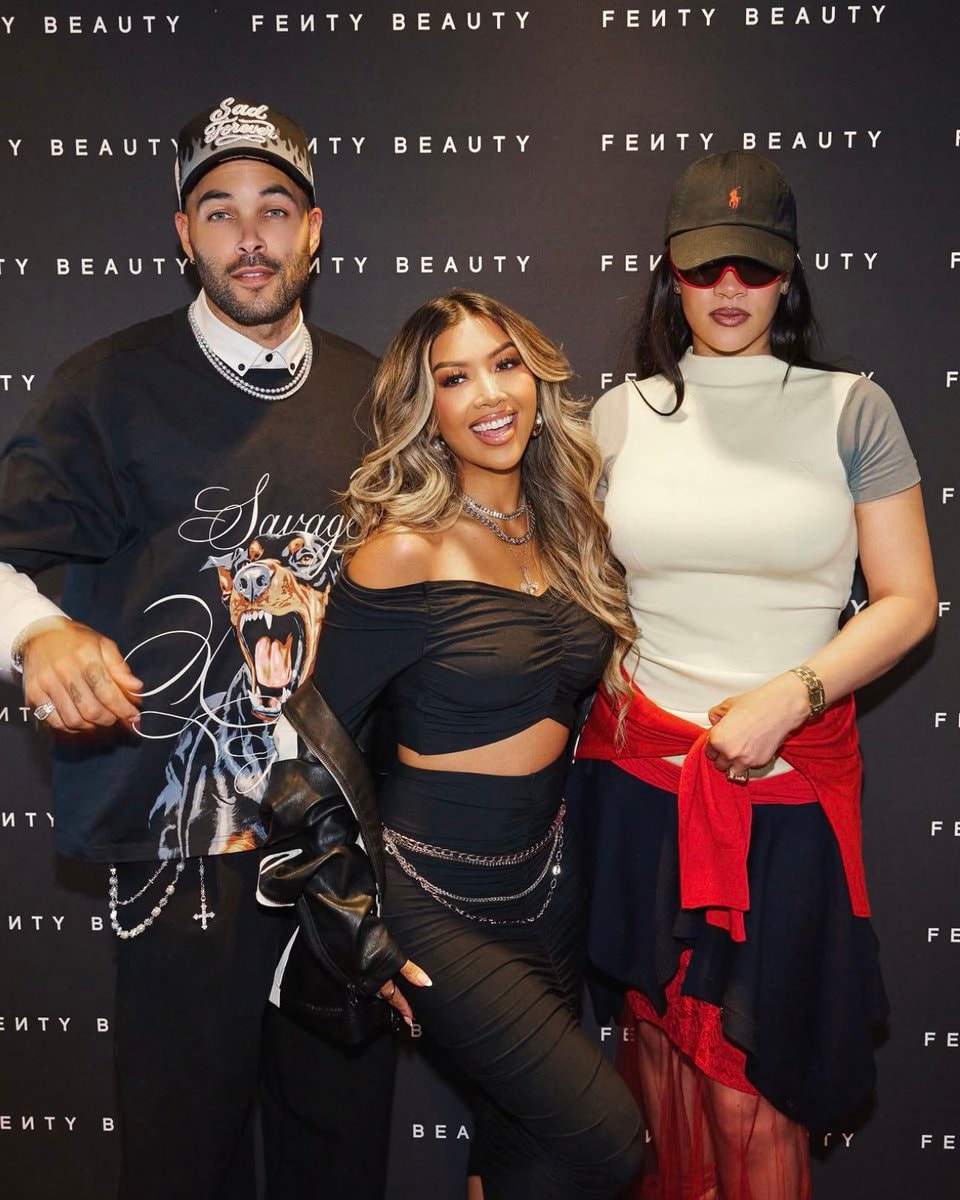 Rihanna Liane V Don Benjamin Fenty Beauty (photo 2 of 2)