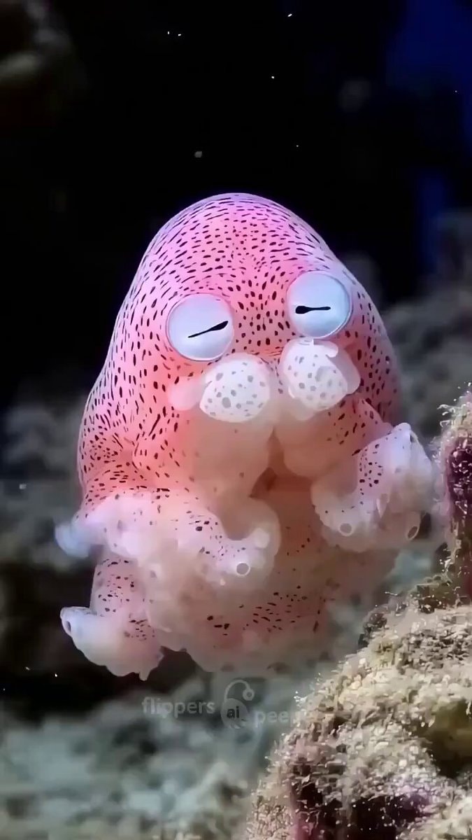 pink spotted octopus