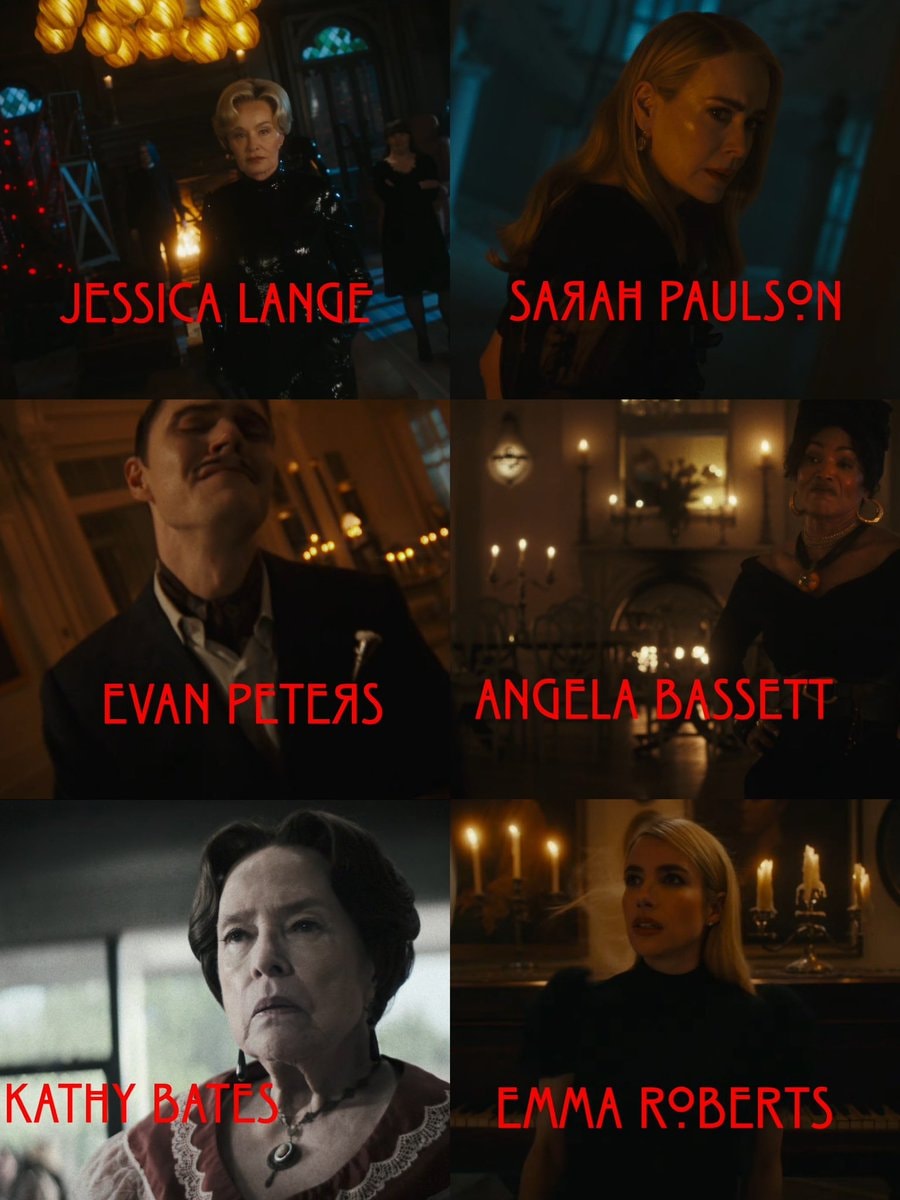 AMERICAN HORROR STORY: 13 cast