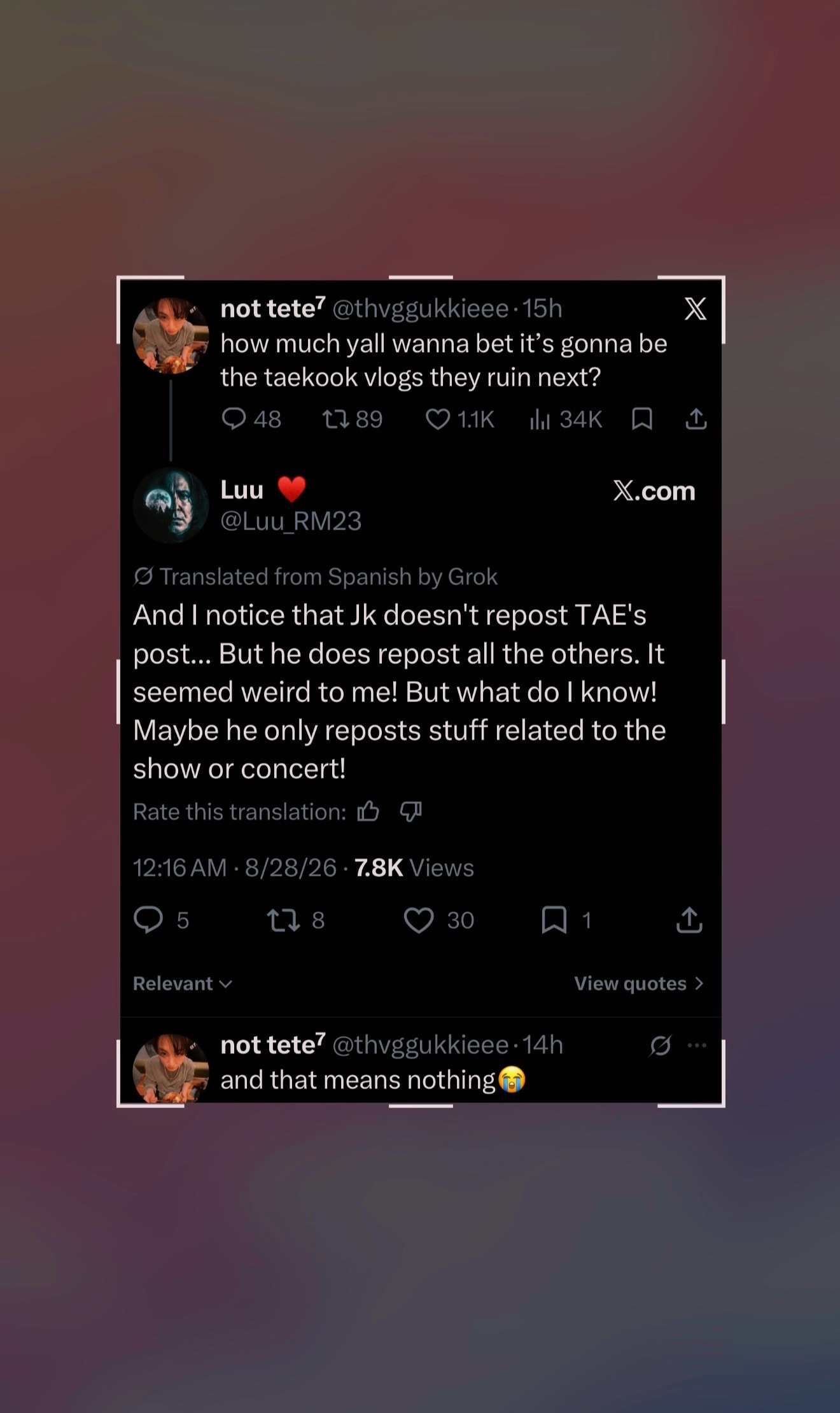 K-pop thread insecurity K-pop thread insecurity