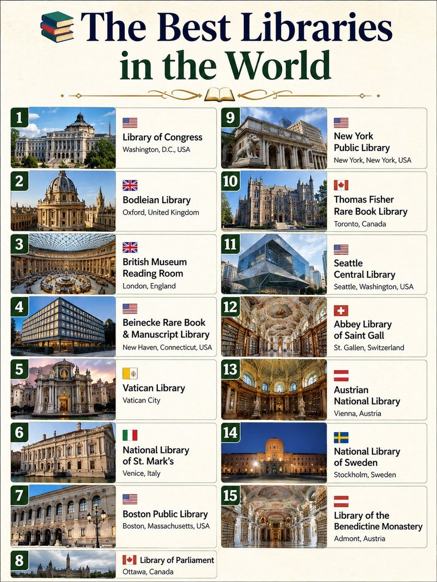 Best Libraries in the World