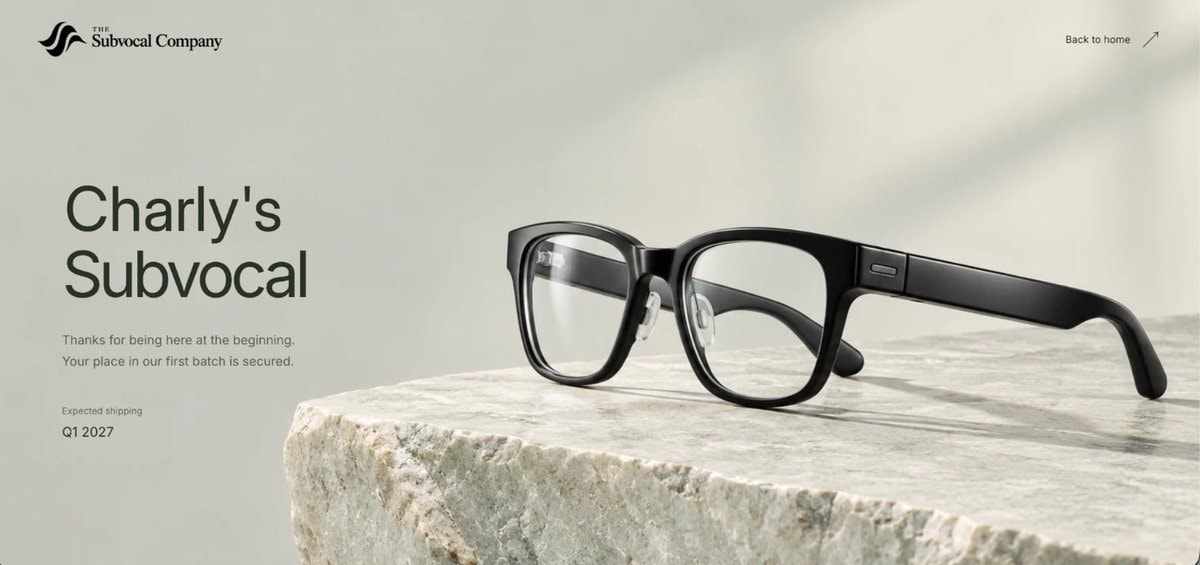 Smart glasses silent typing 200 WPM