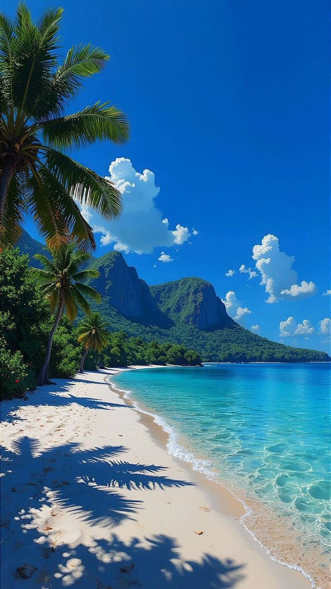 Maldives sunny day