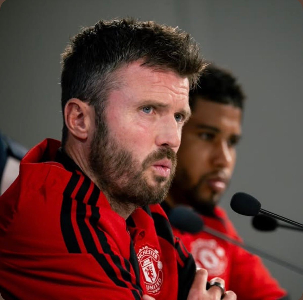 Michael Carrick Manchester United press conference