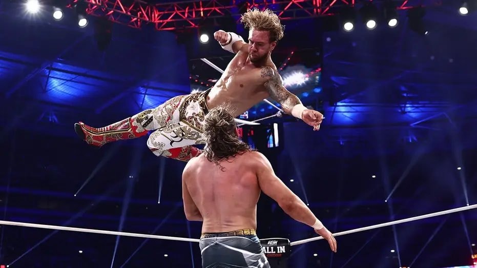 Will Ospreay Kenny Omega AEW All In honor