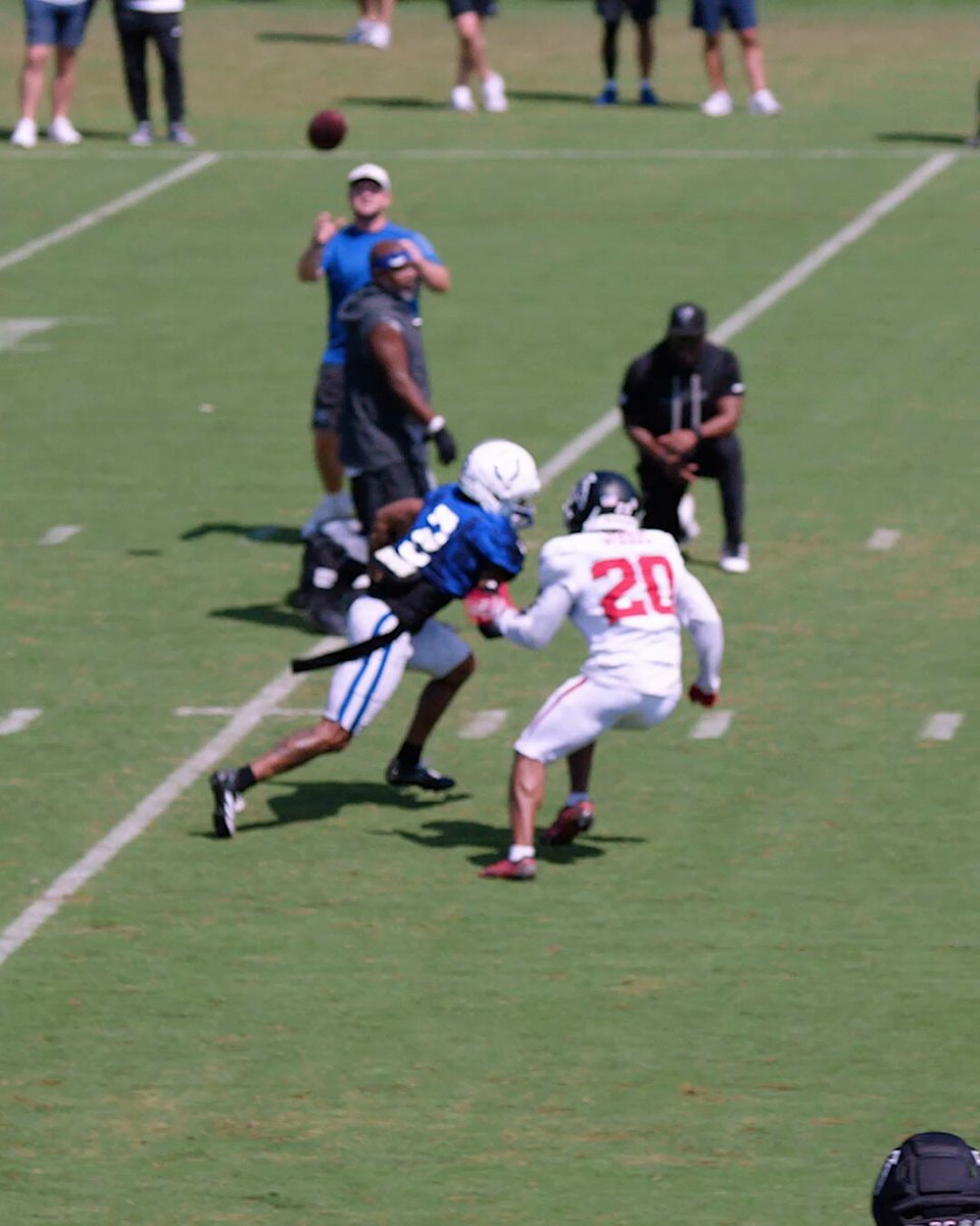 Josh Downs Colts practice