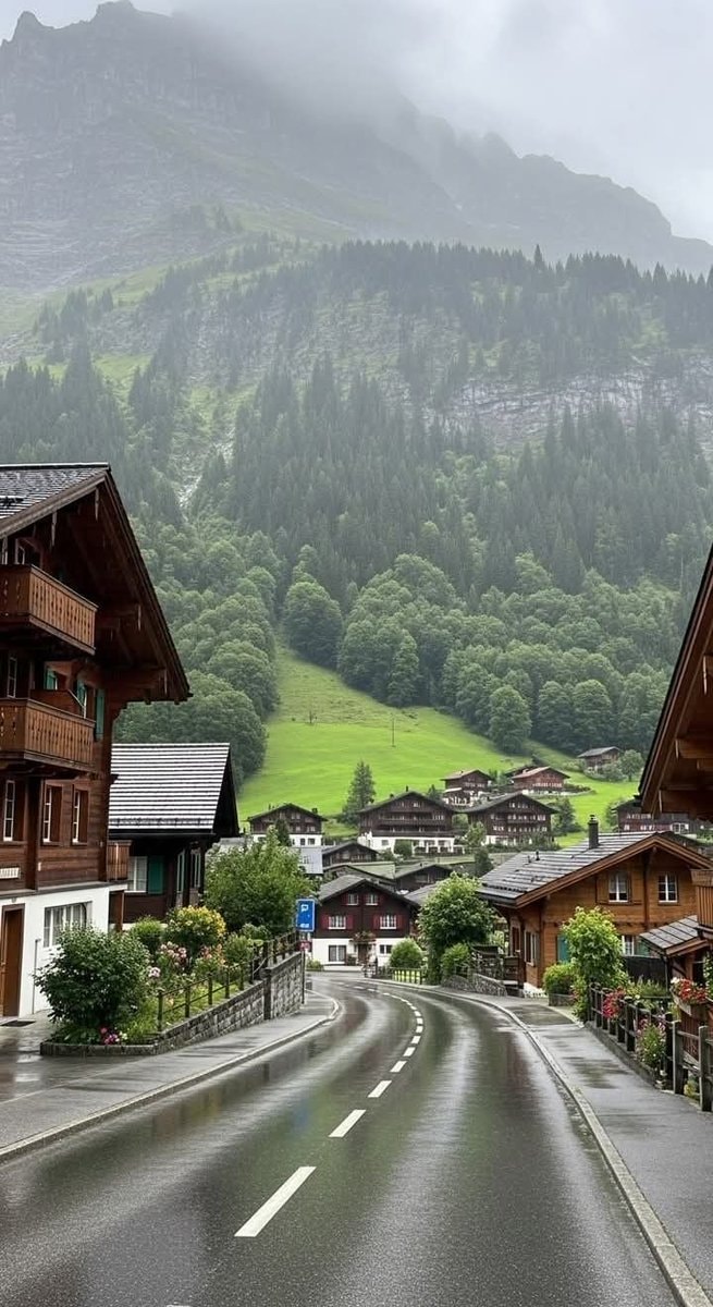 Switzerland mountain village (photo 2 of 4)