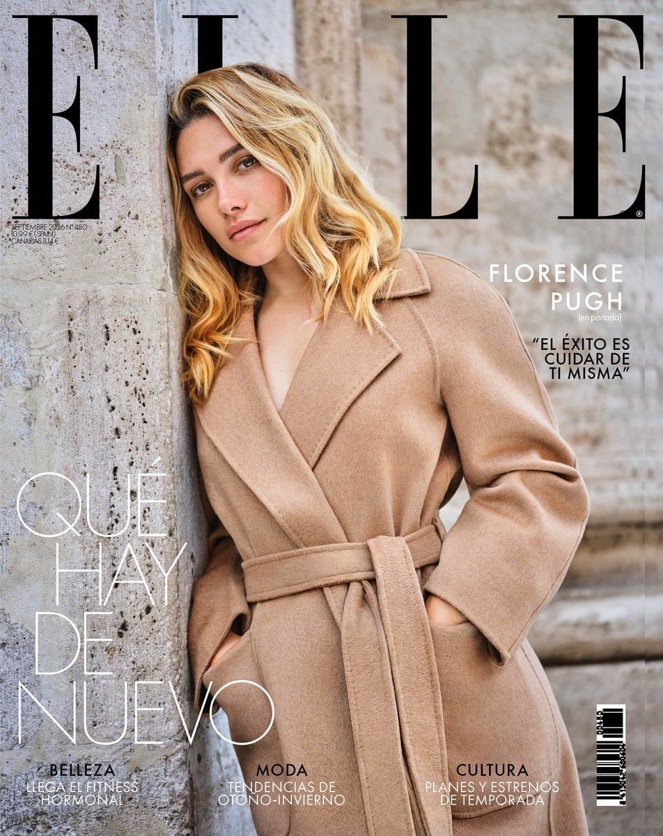 Florence Pugh ELLE Spain cover (photo 1 of 2)