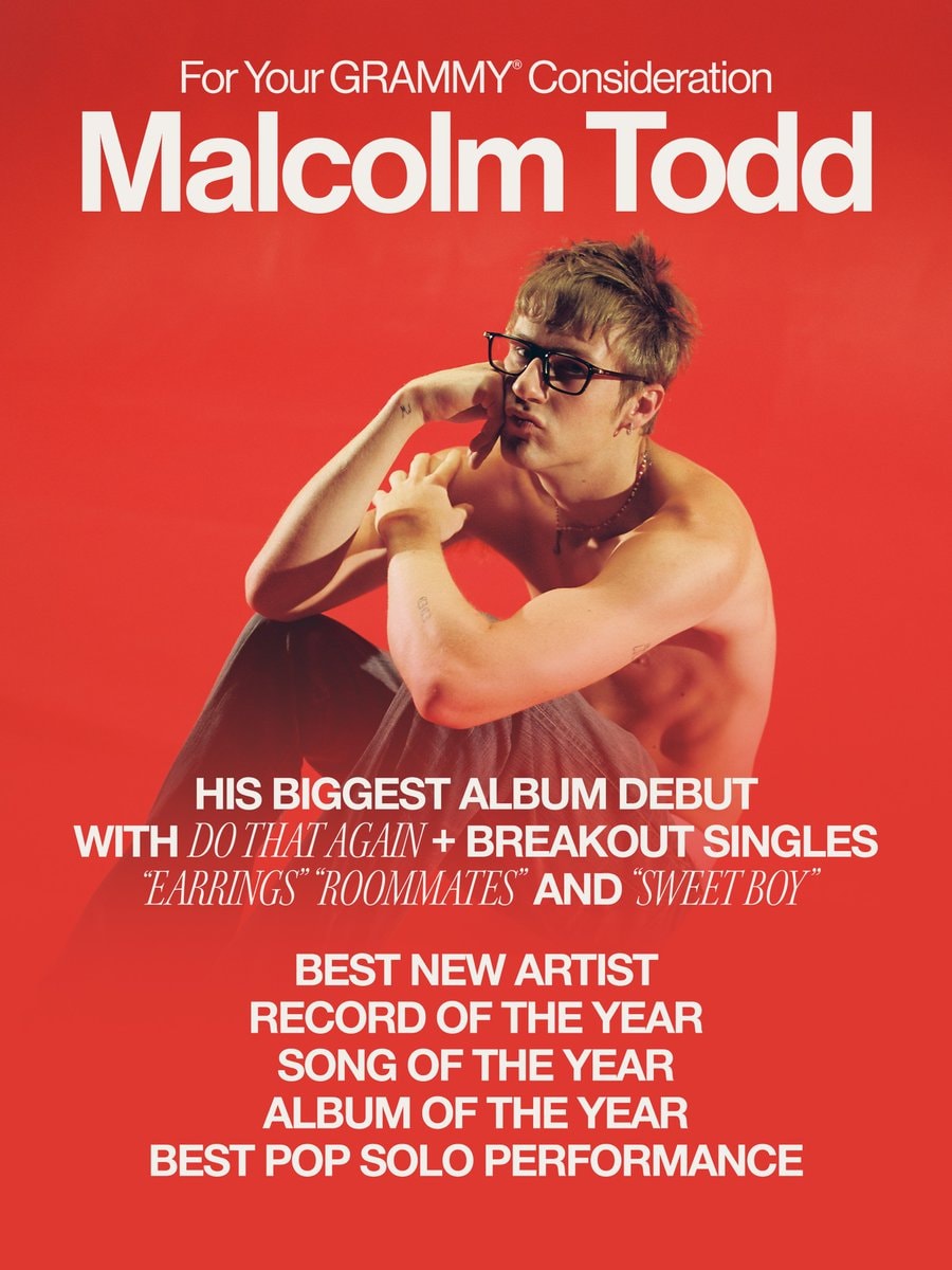 Malcolm Todd 2027 GRAMMY submissions
