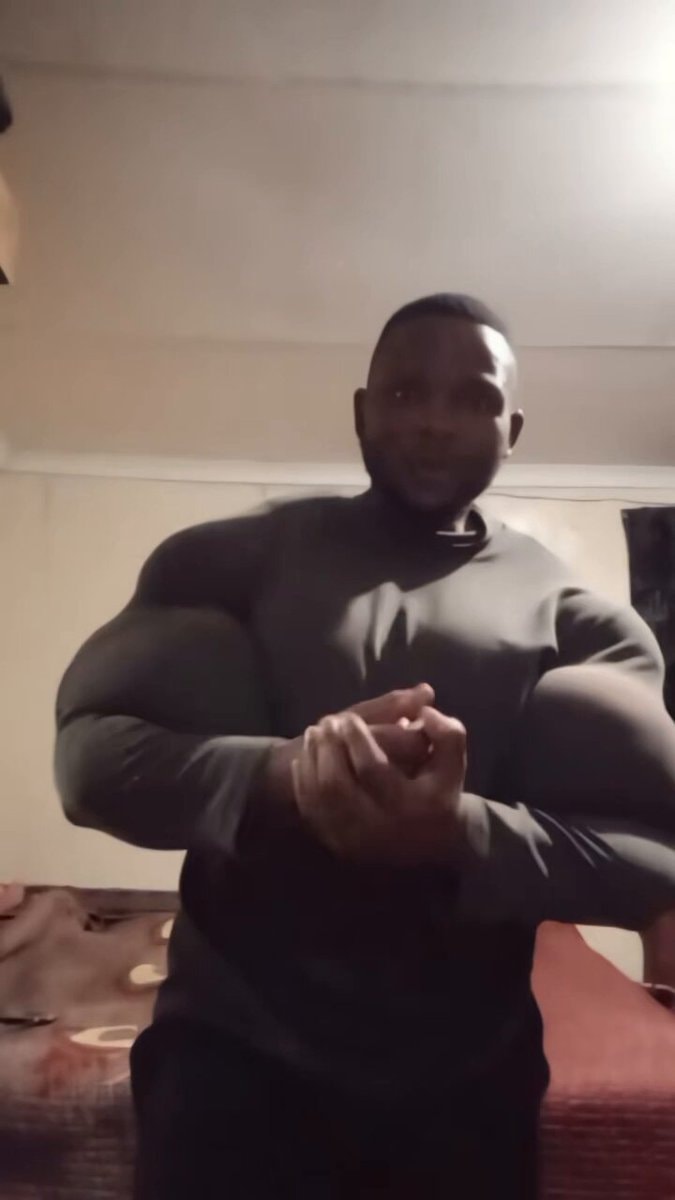 muscular man sleeps