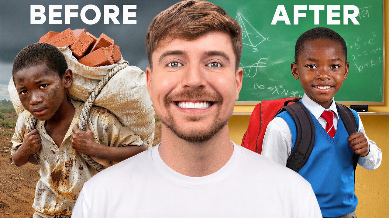 MrBeast Ghana Make A Difference child rescue