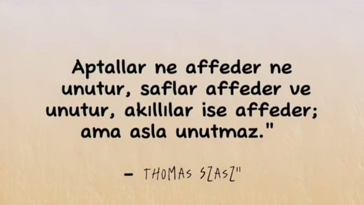 Thomas Szasz quote Turkish