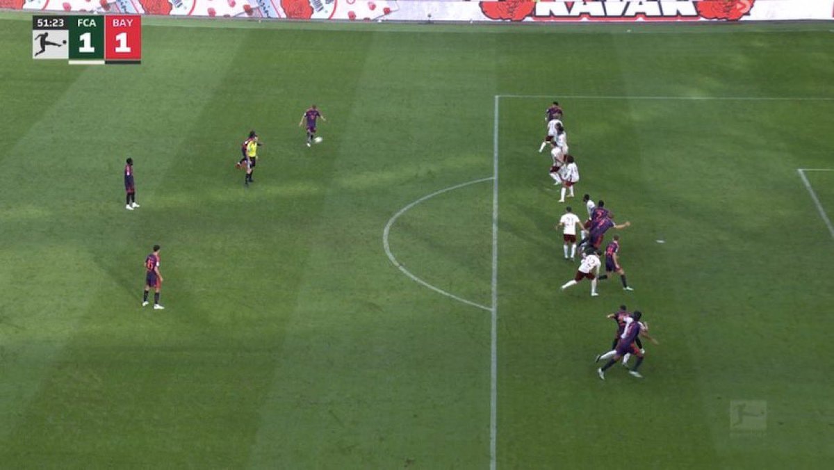Bayern Munich disallowed goal VAR offside