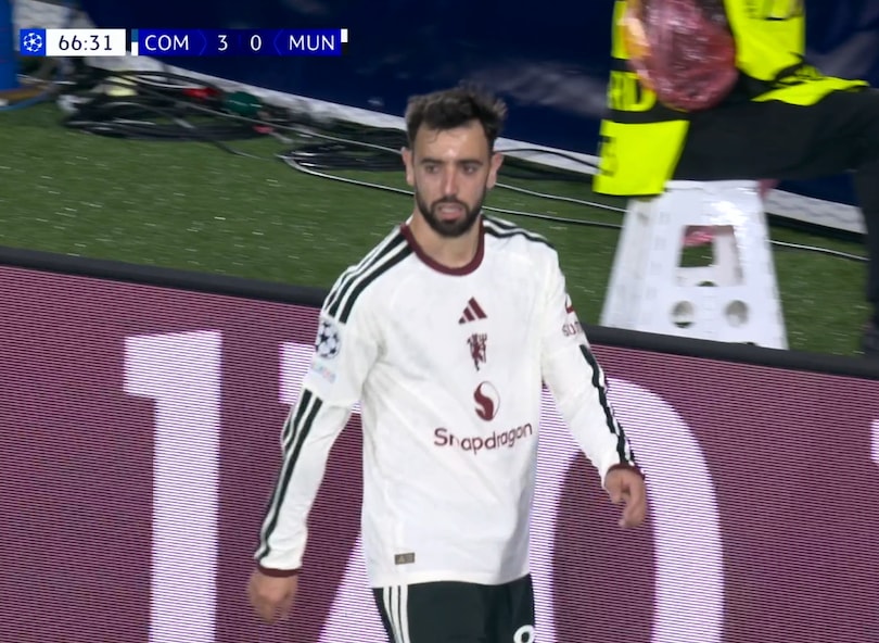 Bruno Fernandes stats vs Como