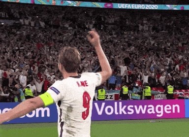 Kane England UEFA EURO 2020 celebration