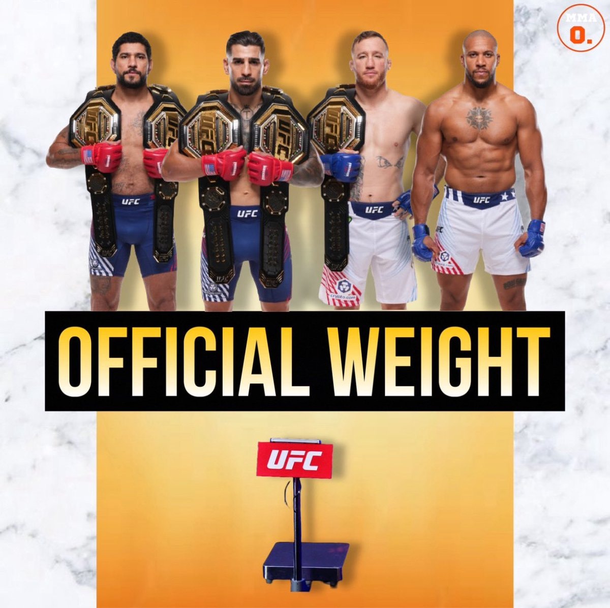 Diego Lopes UFC White House weigh-in