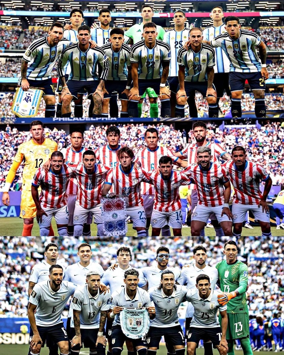 Argentina Paraguay Uruguay World Cup qualifiers