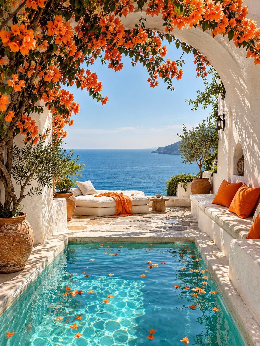 serene ocean seating