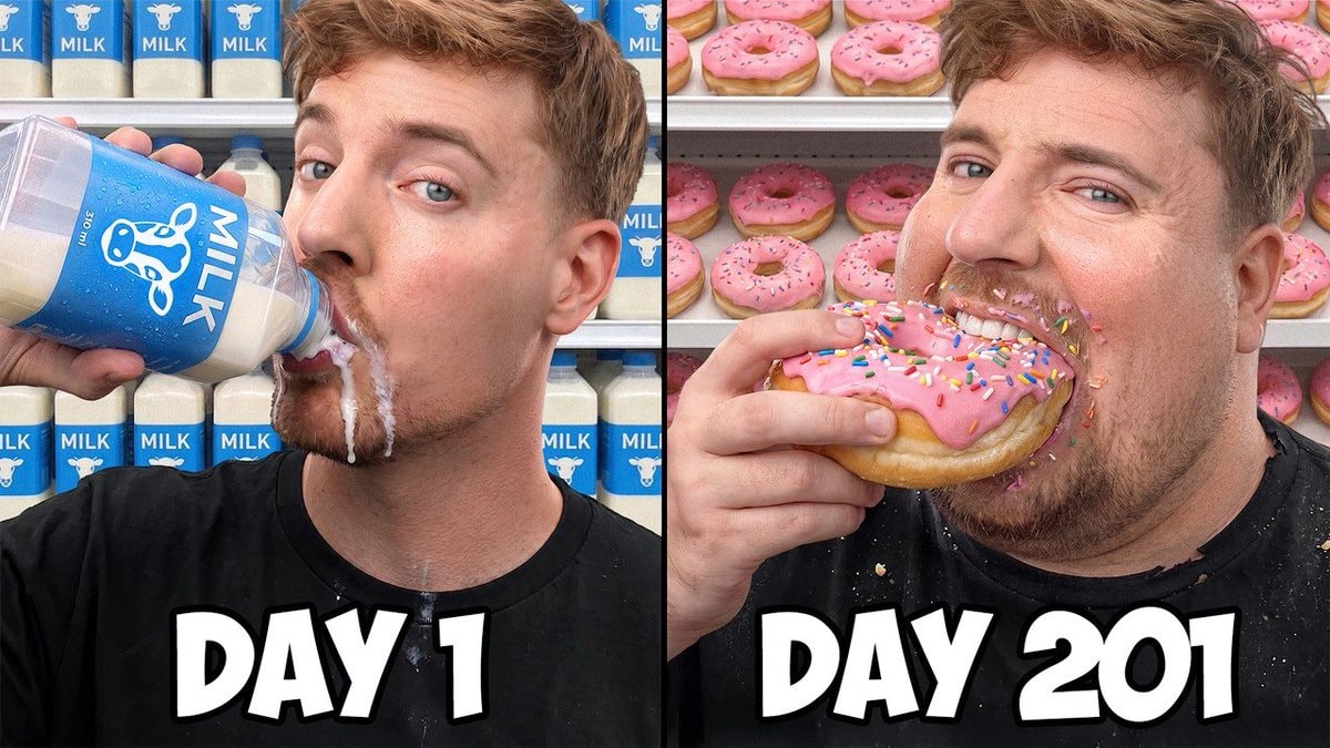 MrBeast Eat Everything In A Grocery Store (photo 2 of 2)