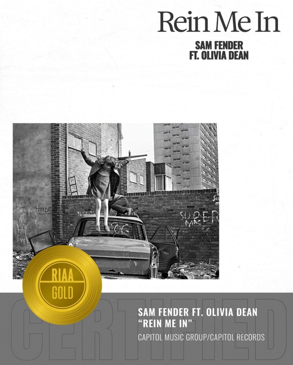 Sam Fender Olivia Dean Rein Me In Gold RIAA