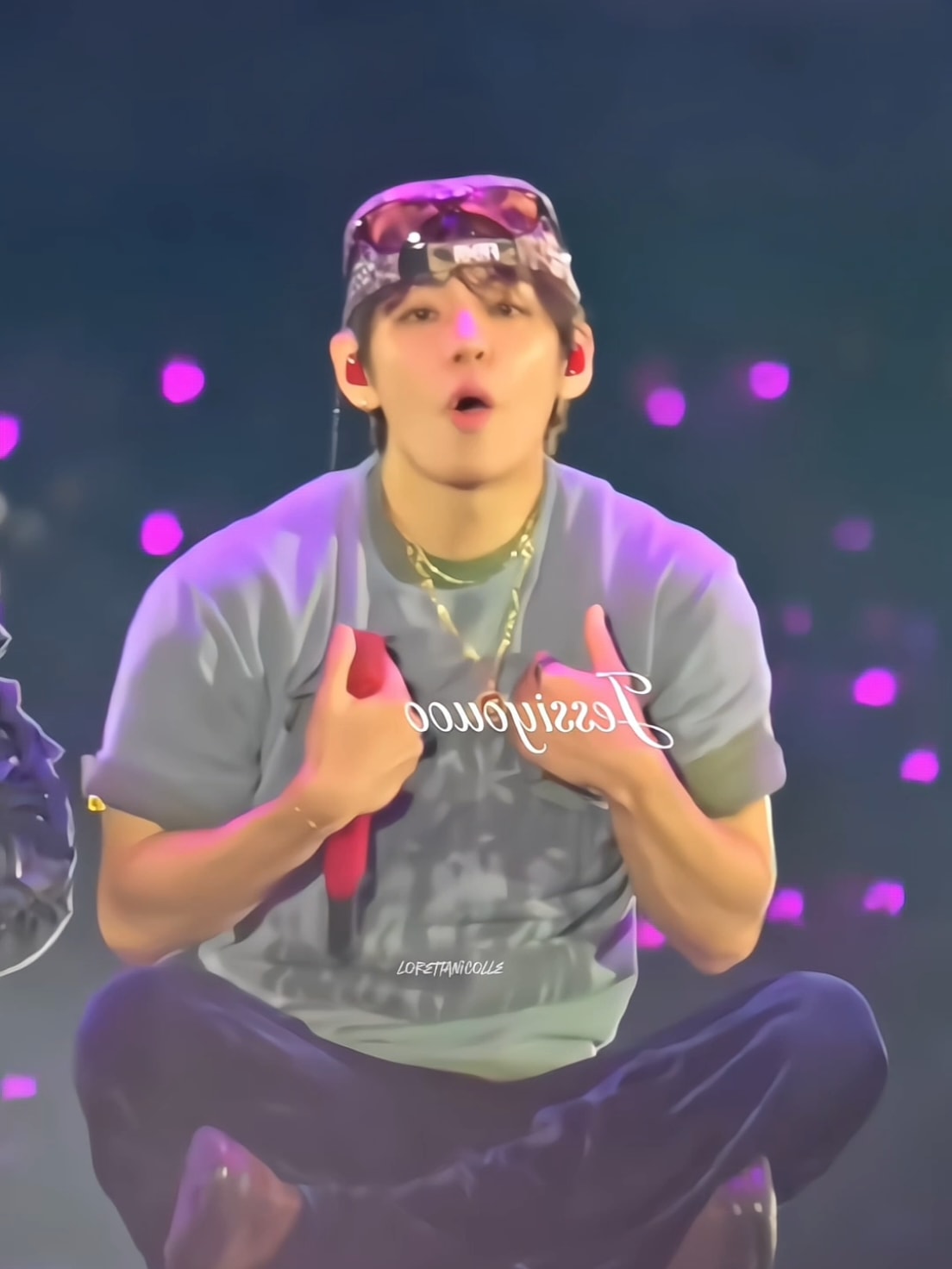 Taehyung stage moment