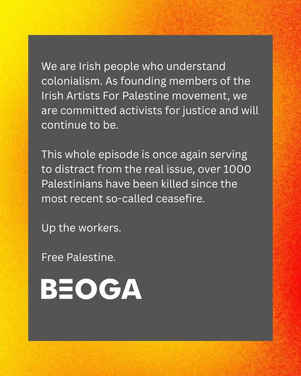 Beoga leaves Ed Sheeran tour over Free Palestine (photo 3 of 3)