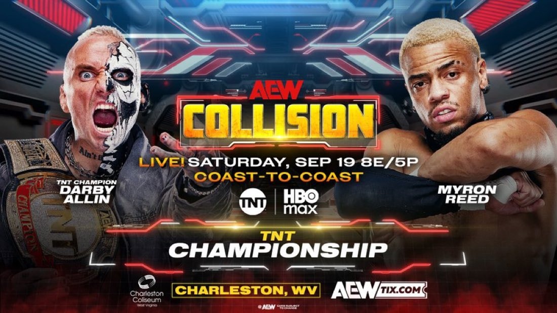 Darby Allin Myron Reed TNT Championship Collision