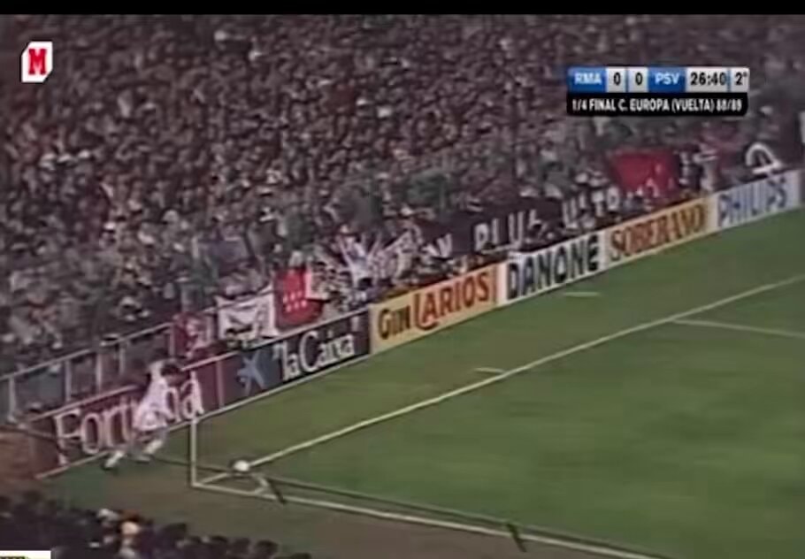 Real Madrid vs PSV 1989 match