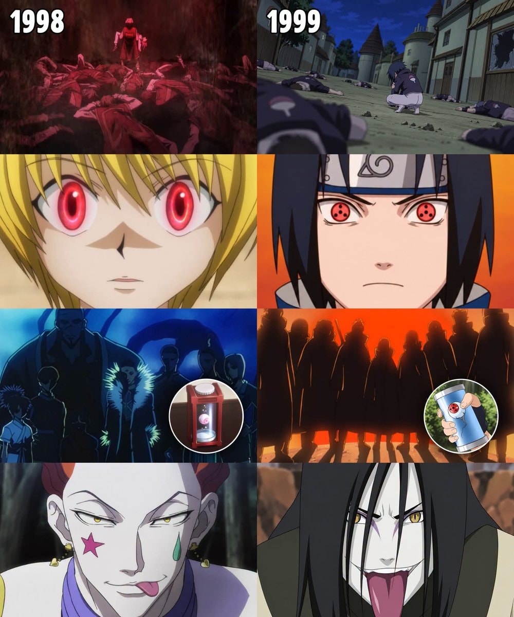 Hunter x Hunter Naruto era comparison Hunter x Hunter Naruto era comparison