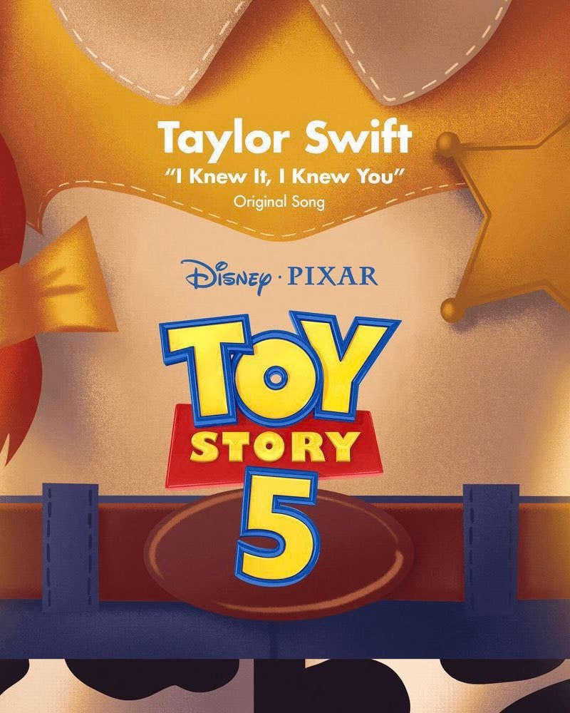 Taylor Swift I Knew It I Knew You Toy Story 5