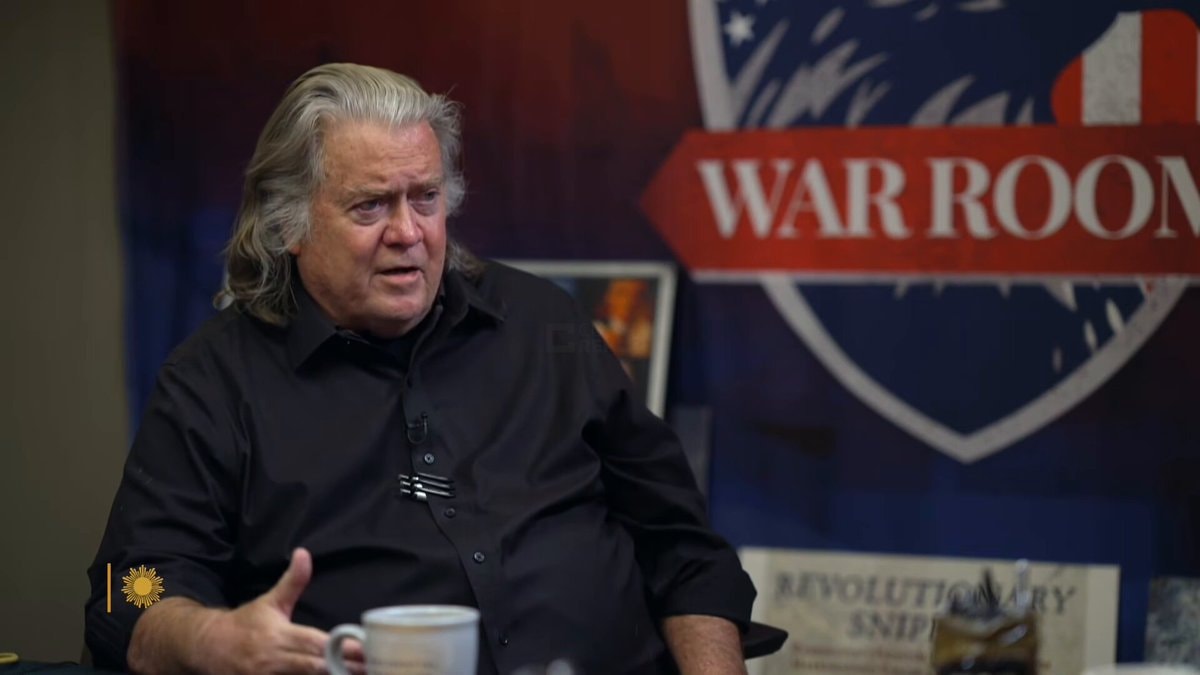 Steve Bannon War Room interview