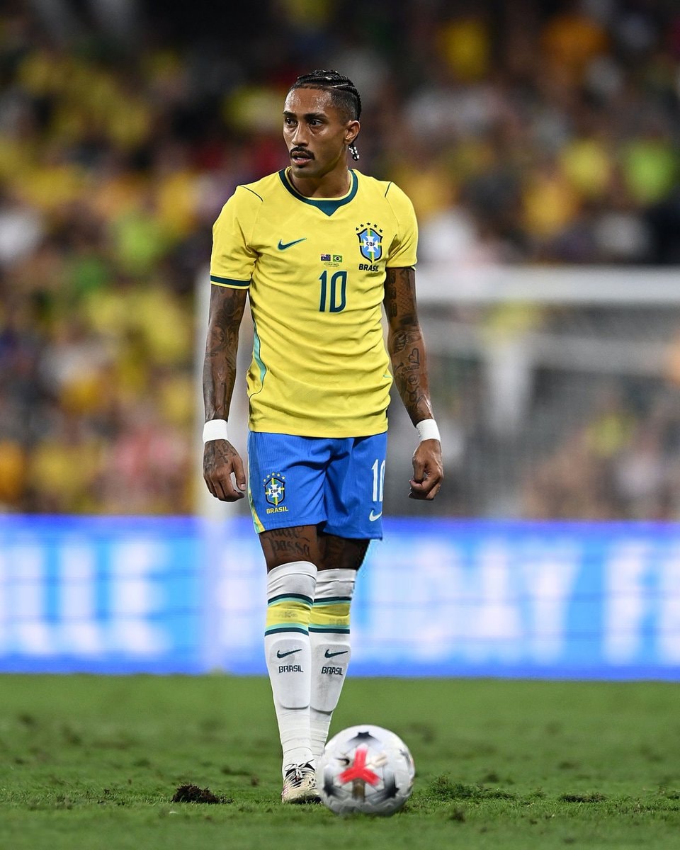 Raphinha Brazil stats