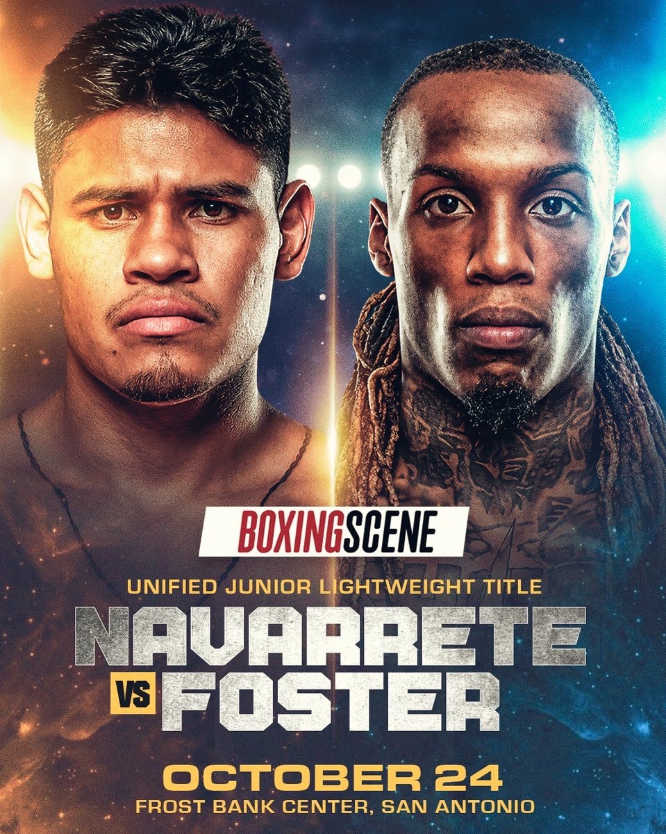 Emanuel Navarrete vs O'Shaquie Foster