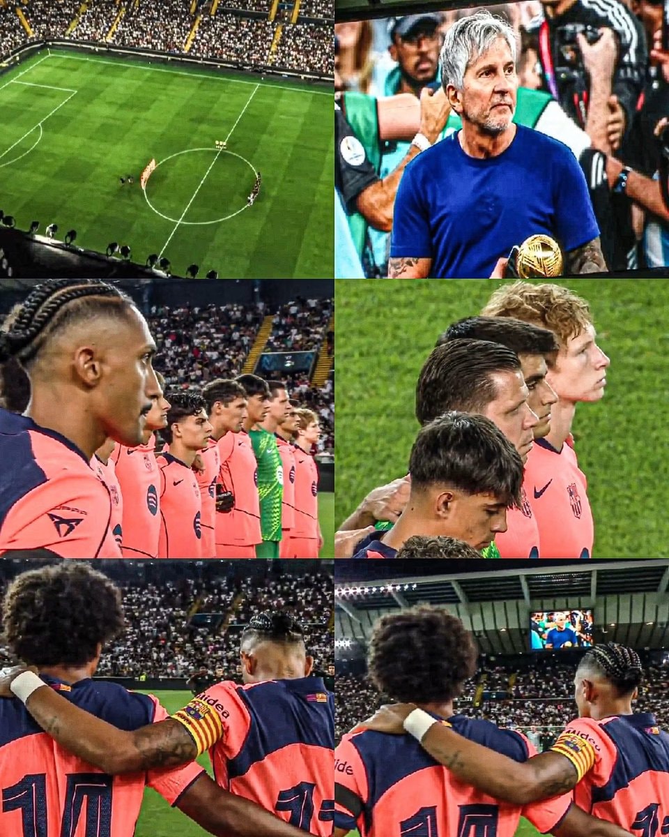 FC Barcelona minute of silence Jorge Messi