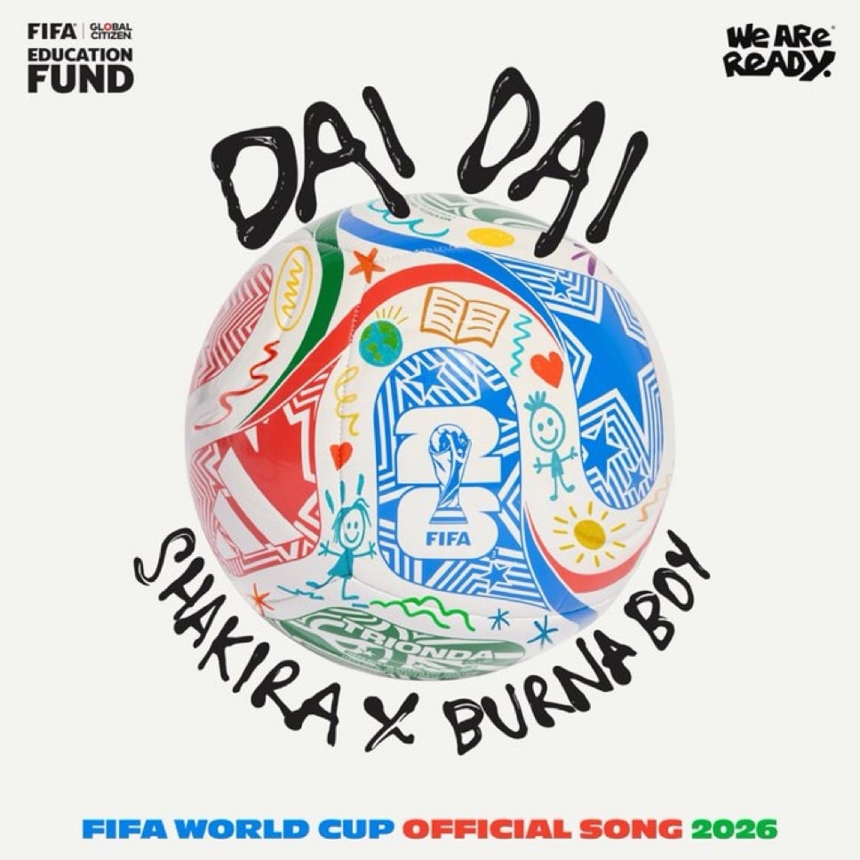Shakira Burna Boy Dai Dai Billboard Hot 100