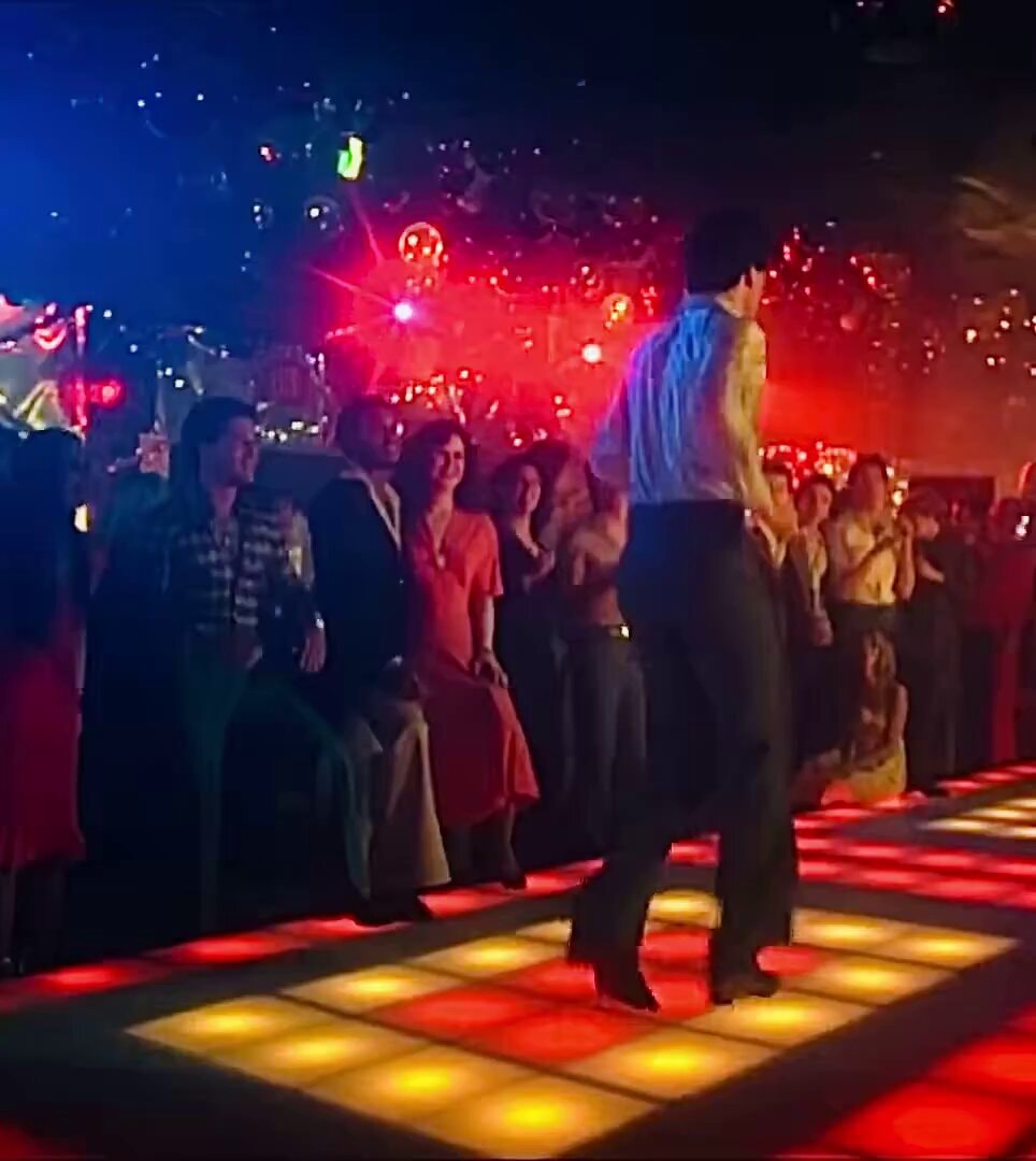 John Travolta Saturday Night Fever training