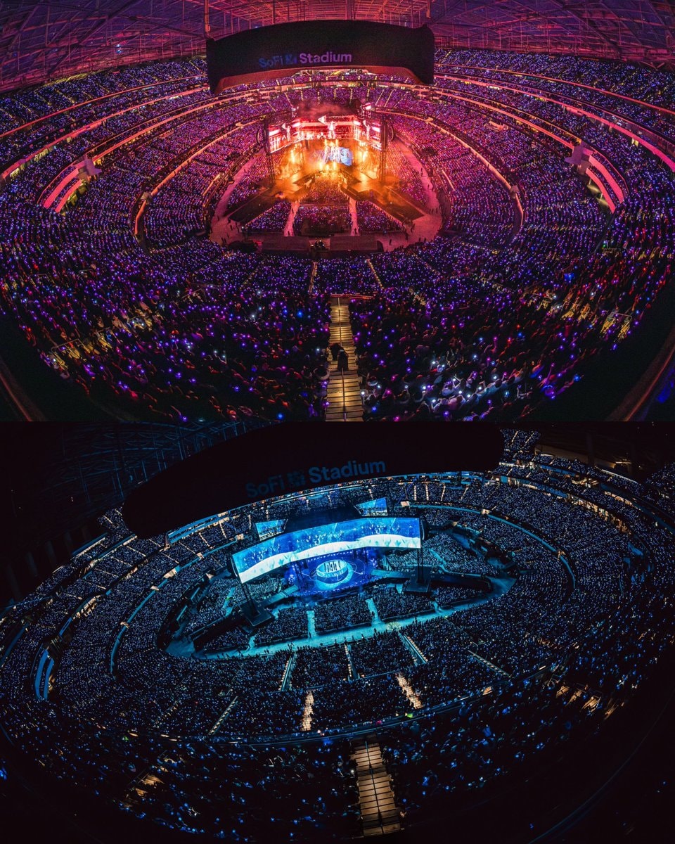 BTS ARIRANG World Tour SoFi Stadium record (photo 2 of 2)