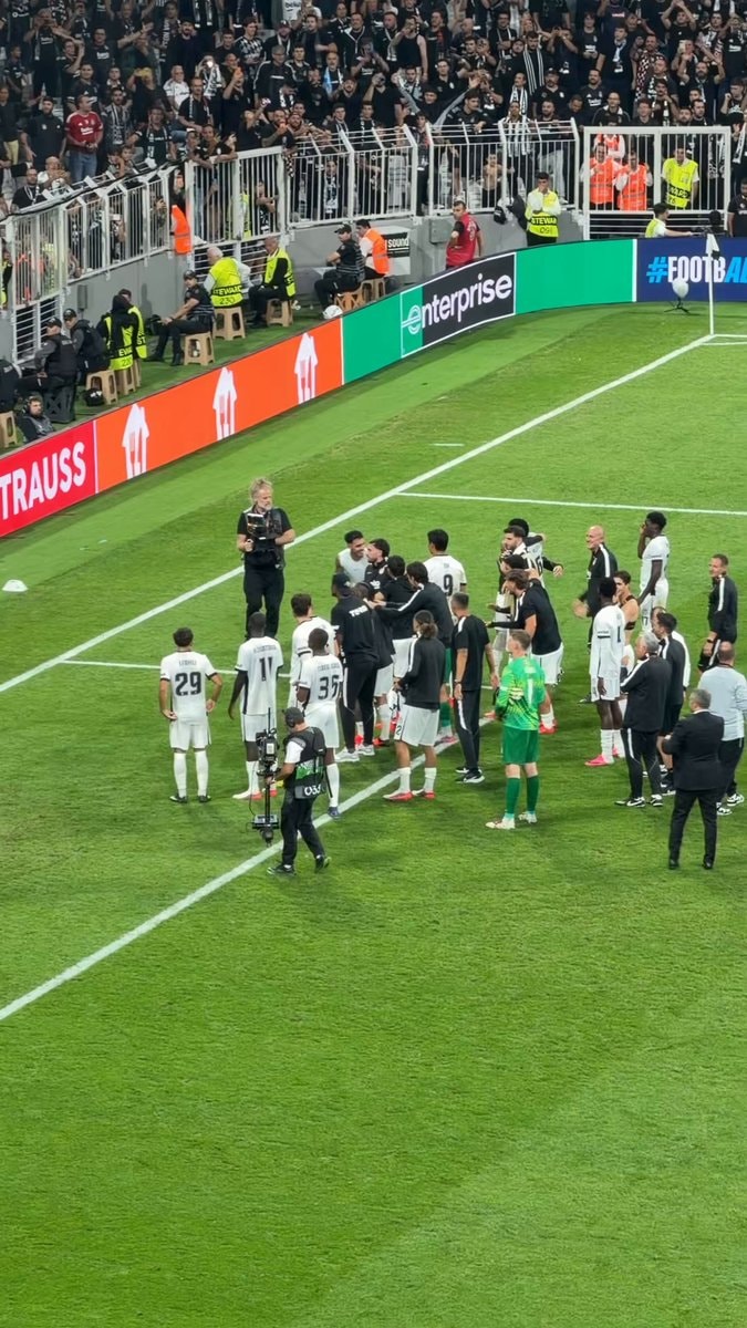 Beşiktaş victory celebration