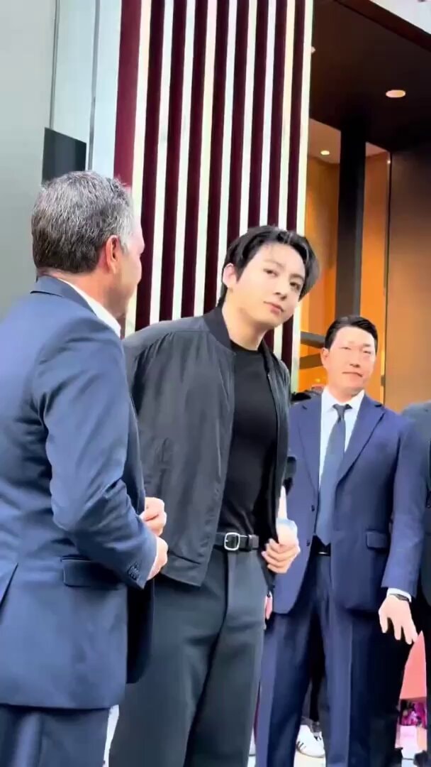 Jungkook at the Hublot event in Japan Jungkook at the Hublot event in Japan