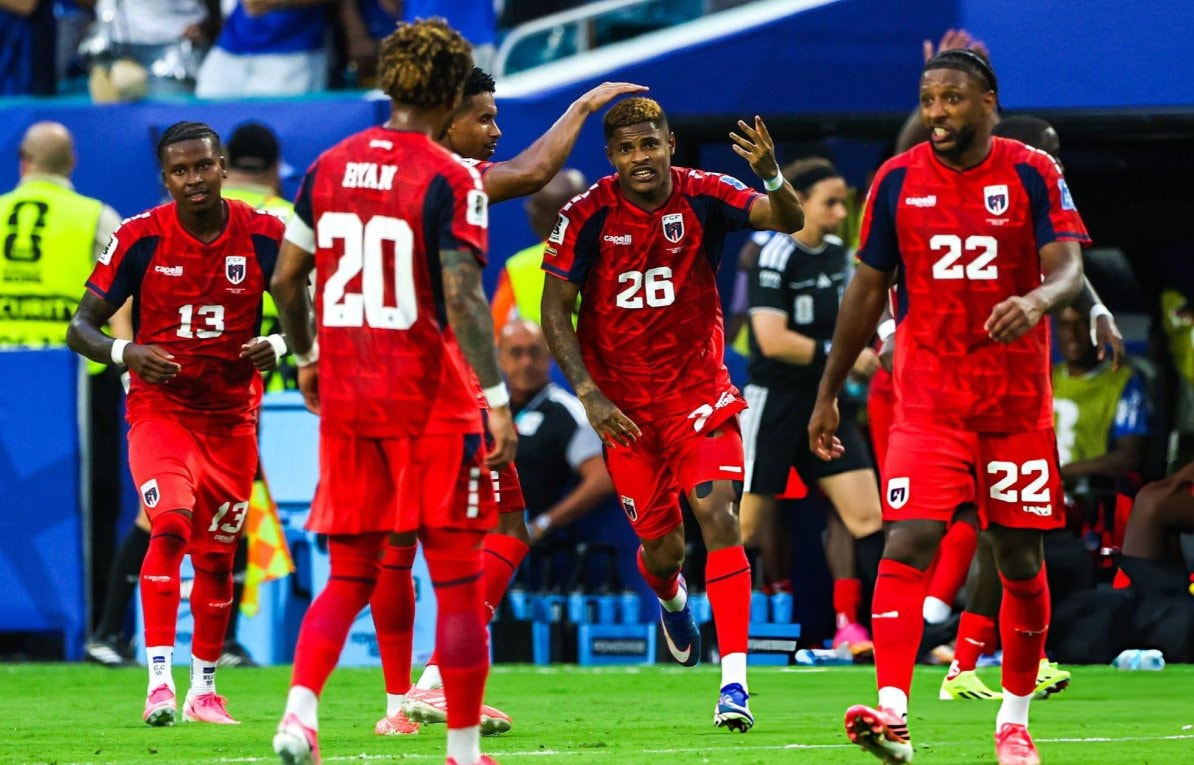 Cape Verde World Cup team celebration
